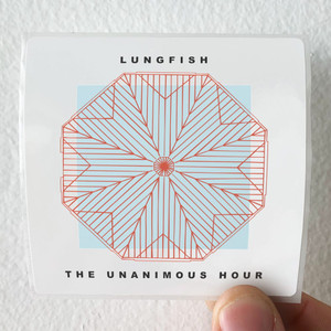 Lungfish The Unanimous Hour Album Cover Sticker