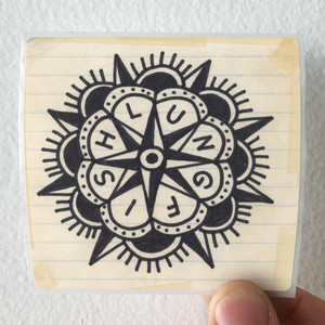 Lungfish Pass And Stow Album Cover Sticker Lungfish Pass And Stow Album Cover Sticker