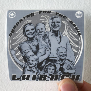 Laibach Sympathy For The Devil Album Cover Sticker