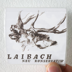 Laibach Neu Konservatiw Album Cover Sticker