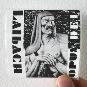 Laibach Opus Dei Album Cover Sticker