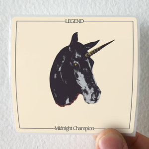Legend Midnight Champion Album Cover Sticker