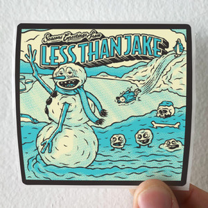 Less Than Jake Seasons Greetings From Less Than Jake Album Cover Sticker Less Than Jake Seasons Greetings From Less Than Jake Album Cover Sticker