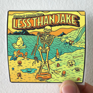 Less Than Jake Greetings Salutations Album Cover Sticker Less Than Jake Greetings Salutations Album Cover Sticker