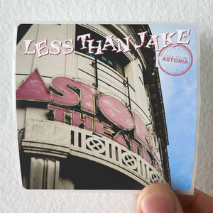 Less Than Jake Live From Astoria Album Cover Sticker Less Than Jake Live From Astoria Album Cover Sticker