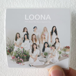 Loona Ptt Paint The Town Japanese Ver Album Cover Sticker