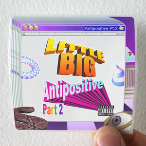 Little Big Antipositive Pt 2 Album Cover Sticker