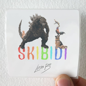 Little Big Skibidi Album Cover Sticker