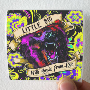 Little Big With Russia From Love Album Cover Sticker