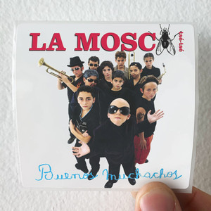 La Mosca Tse-Tse Buenos Muchachos Album Cover Sticker