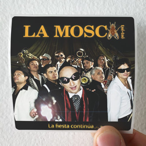 La Mosca Tse-Tse La Fiesta Contina Album Cover Sticker