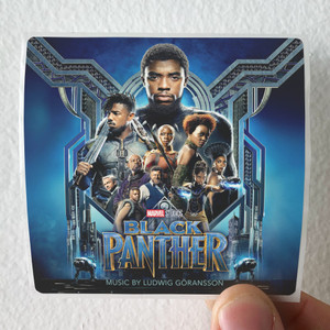 Ludwig Goransson Black Panther Original Score Album Cover Sticker
