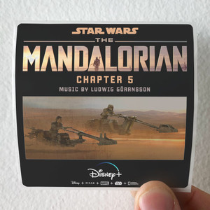 Ludwig Goransson The Mandalorian Chapter 5 Album Cover Sticker