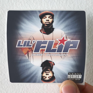 Lil Flip Undaground Legend Album Cover T-Shirt Black