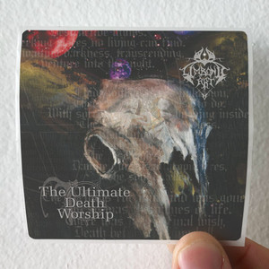 Limbonic Art The Ultimate Death Worship Album Cover Sticker Limbonic Art The Ultimate Death Worship Album Cover Sticker