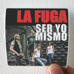 La Fuga Ser Yo Mismo Album Cover Sticker