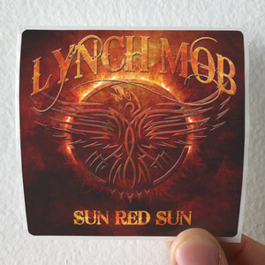 Lynch Mob Sun Red Sun Album Cover Sticker