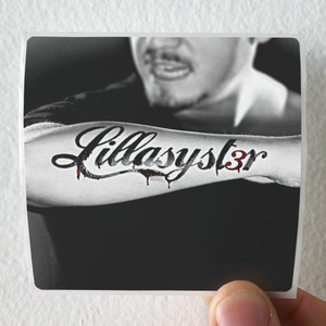 Lillasyster 3 Album Cover Sticker