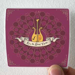 Laurent Voulzy Lys Love Live 2 Album Cover Sticker