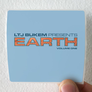 LTJ Bukem Earth Volume One Album Cover Sticker