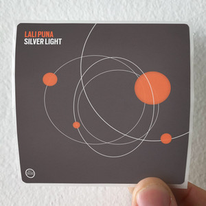 Lali Puna Silver Light Album Cover Sticker