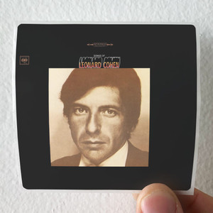 Leonard Cohen Songs Of Leonard Cohen 2 Album Cover Sticker Leonard Cohen Songs Of Leonard Cohen 2 Album Cover Sticker