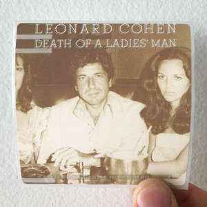 Leonard Cohen Death Of A Ladies Man 1 Album Cover Sticker