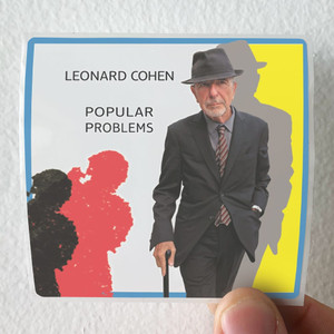 Leonard Cohen Popular Problems Album Cover Sticker