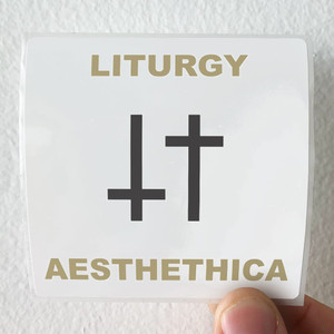 Liturgy Aesthethica Album Cover Sticker Liturgy Aesthethica Album Cover Sticker