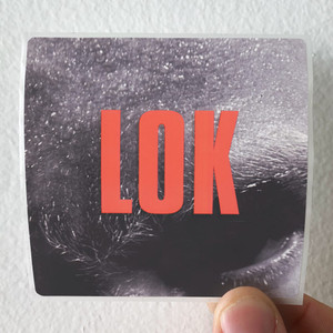 LOK Ut Ur Diskot Och In I Verkligheten Album Cover Sticker