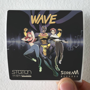 LUNA Wave Album Cover Sticker