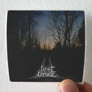 Lost Inside Cold Days Album Cover Sticker