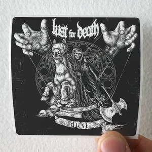 Lust for Death Dust Album Cover Sticker