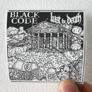Lust for Death Split Album Cover Sticker