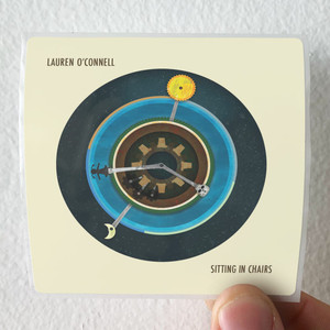 Lauren OConnell Sitting In Chairs Album Cover Sticker Lauren OConnell Sitting In Chairs Album Cover Sticker