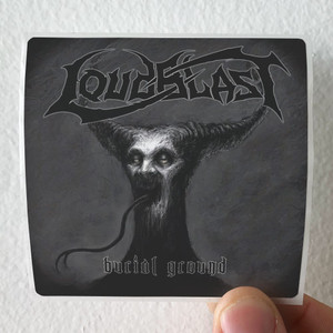 Loudblast Burial Ground Album Cover Sticker