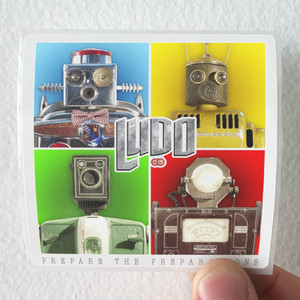 Ludo Prepare The Preparations Album Cover Sticker
