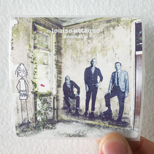 Louise Attaque Anomalie 1 Album Cover Sticker Louise Attaque Anomalie 1 Album Cover Sticker