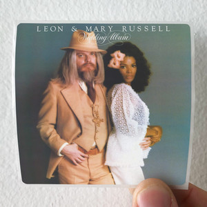 Leon Russell Wedding Album Album Cover Sticker Leon Russell Wedding Album Album Cover Sticker