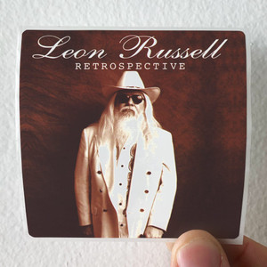 Leon Russell Retrospective Album Cover Sticker Leon Russell Retrospective Album Cover Sticker