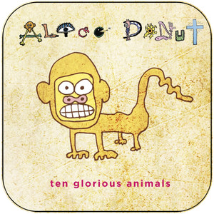 Alice Donut Ten Glorious Animals Album Cover Sticker Album Cover Sticker Alice Donut Ten Glorious Animals Album Cover Sticker Album Cover Sticker