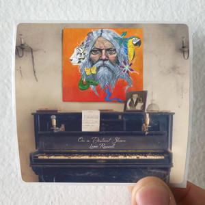 Leon Russell On A Distant Shore Album Cover Sticker Leon Russell On A Distant Shore Album Cover Sticker