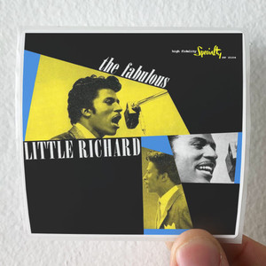 Little Richard The Fabulous Little Richard Album Cover Sticker Little Richard The Fabulous Little Richard Album Cover Sticker