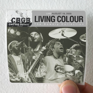 Living Colour Cbgb Omfug Masters August 19 2005 The Bowery Collection 1 Album Cover Sticker Living Colour Cbgb Omfug Masters August 19 2005 The Bowery Collection 1 Album Cover Sticker
