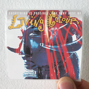 Living Colour Everything Is Possible The Very Best Of Living Colour Album Cover Sticker