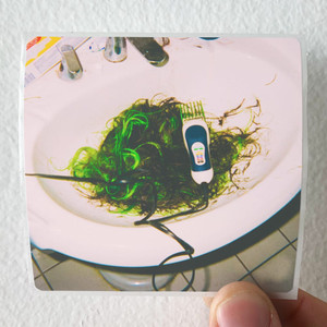 lil aaron Dark Matter Album Cover Sticker