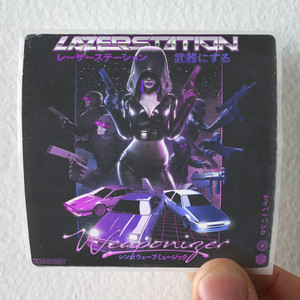 Lazer Station Weaponizer Album Cover Sticker