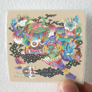 Little Dragon Machine Dreams Album Cover Sticker