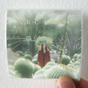 Lily Kershaw Arcadia Album Cover Sticker