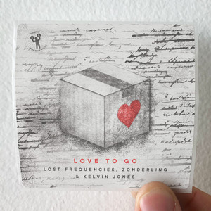 Lost Frequencies Love To Go 1 Album Cover Sticker Lost Frequencies Love To Go 1 Album Cover Sticker